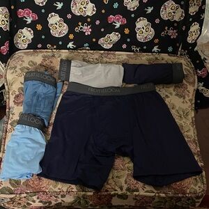 Fruit of the Loom Men’s Boxer Briefs – 5 Pack (New) size S